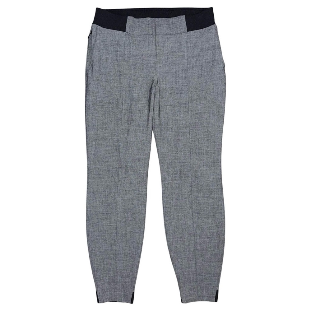 Athleta Work It City Wool Blend Pants Joggers Gray Black Women’s Size 10